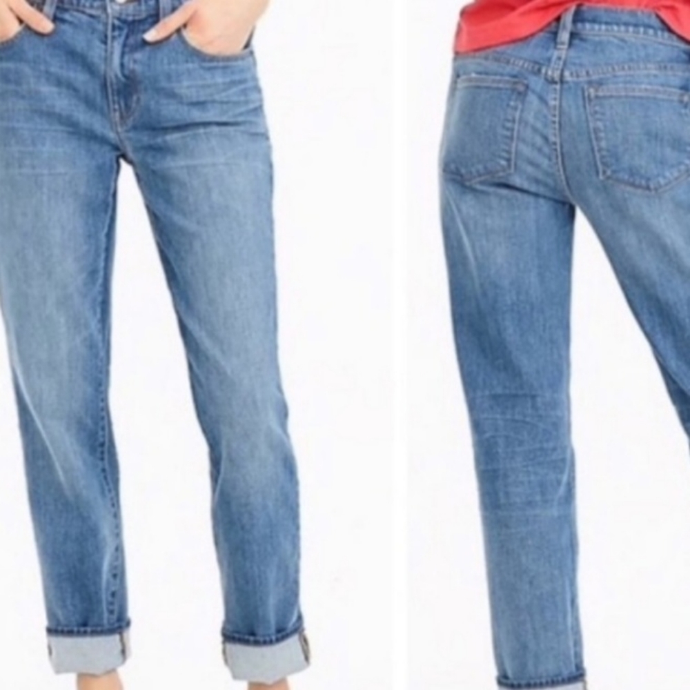 JCrew Broken in Boyfriend Jeans